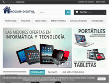 Tablet Screenshot of hogar-digital.com